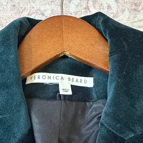 Veronica Beard Velvet Blazer and Pants Set - Picture 3 of 13